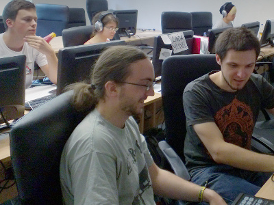 Externals Thomas & Iwan in the foreground